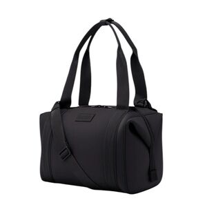 Dagne Dover Medium Landon Neoprene Carry All Bag In Onyx